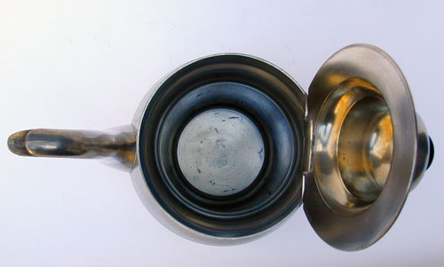 A Fine Pewter Coffeepot by Allen Porter