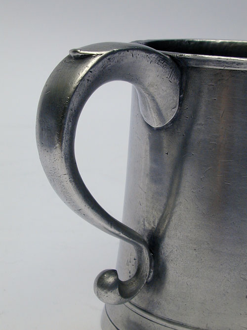 A Pint Export Pewter Mug by Edgar Curtis & Co