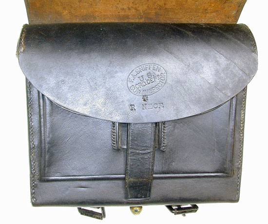 A Pattern 1864 Civil War Cartridge Box
