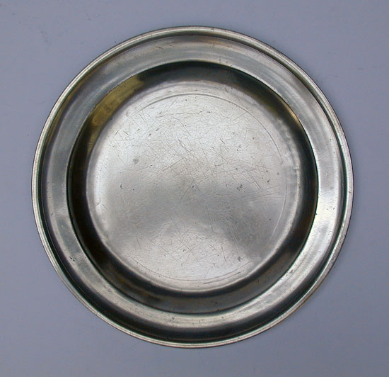 A Single Reed Rim Plate by Hale & Sons