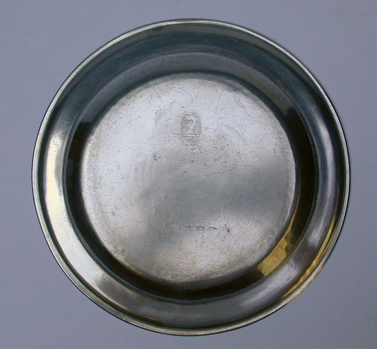 A Single Reed Rim Plate by Hale & Sons