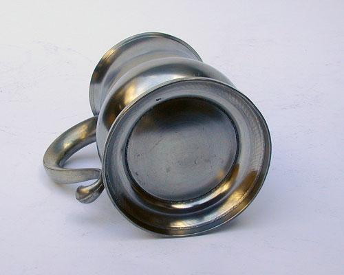 A Export Pewter Pint Tulip Mug by Edgar Curtis & Co