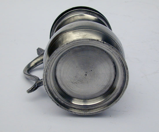 A Gill Glasgow Pewter Measure