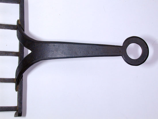 A Finely Wrought Miniature Wrought Iron Broiler