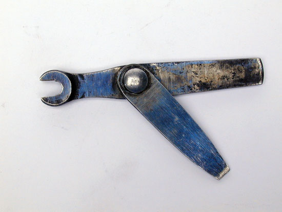 A Fire Blued Musket Wrench for the 1861 Colt Special Musket