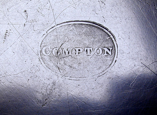 A Near Mint Compton Export Pewter Basin