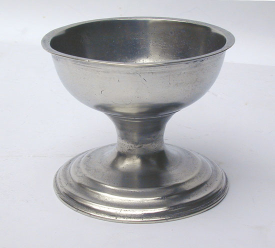 An English Pewter Master Salt