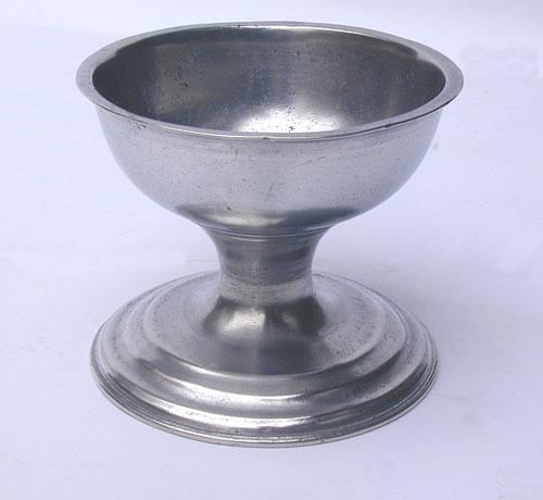 An English Pewter Master Salt