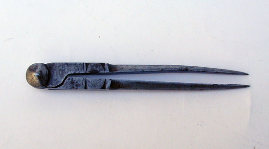 A Pair of 18th Century Iron Dividers
