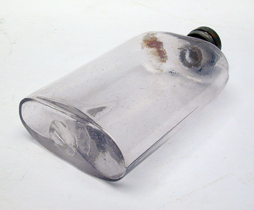 A Glass Flask with Civil War Era Inscription