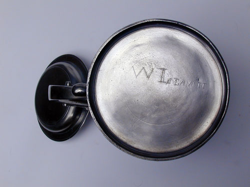 Unmarked American Pewter Tankard Attributed to William Elsworth