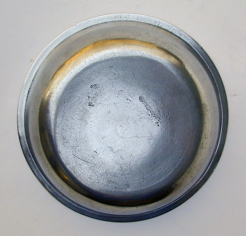 A Pewter Basin by Thomas Danforth III