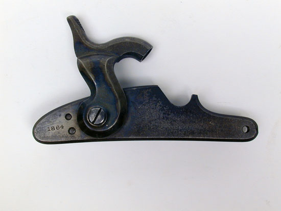 An 1864 Springfield Musket Lock