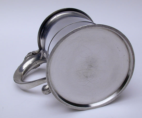 Another Quart Pewter Export Tankard by Thomas Swanson (TS)