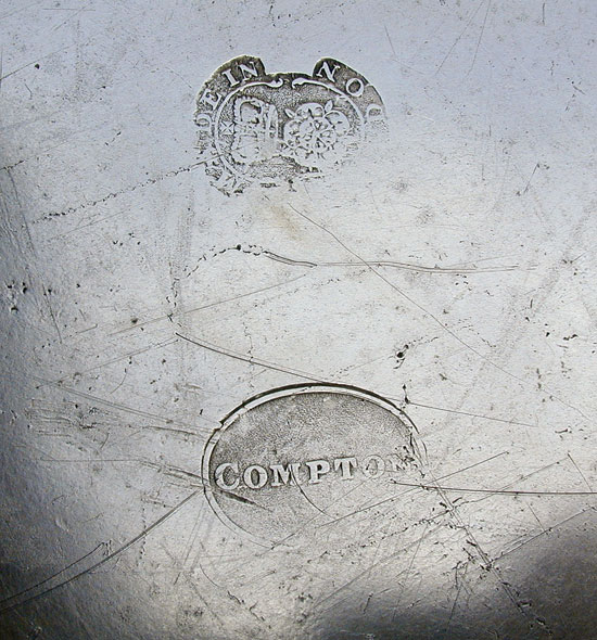 A Near Mint Antique English Export, Thomas & Townsend Compton Deep Dish