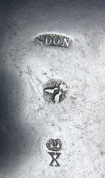 An Antique American Pewter 