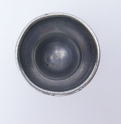 An Antique American Pewter Philadelphia Salt Attributed to Parks Boyd