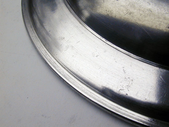 A Pewter Plate by the Boardmans