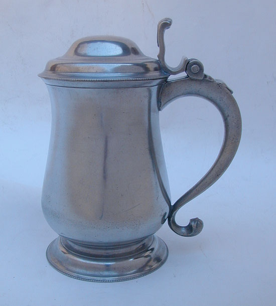 An Unmarked William Will Tulip Form Tankard