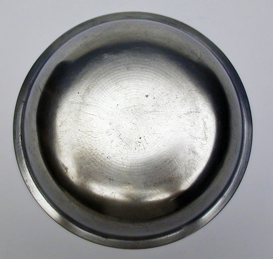 An Unmarked New England Pewter Basin