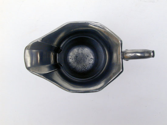 A Leonard Reed & Barton Pewter Creamer