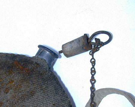A Pattern 1858 Smooth Side Civil War Canteen