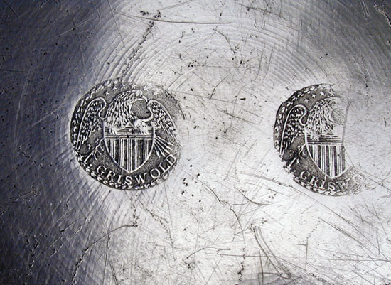 A Minty Example of an Ashbil Griswold Pewter Plate