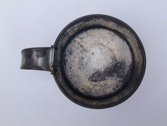 A Civil War Enlisted Man's Tinned Cup