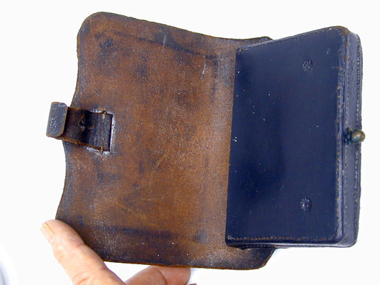 A Civil War .36 Caliber Pistol Cartridge Box