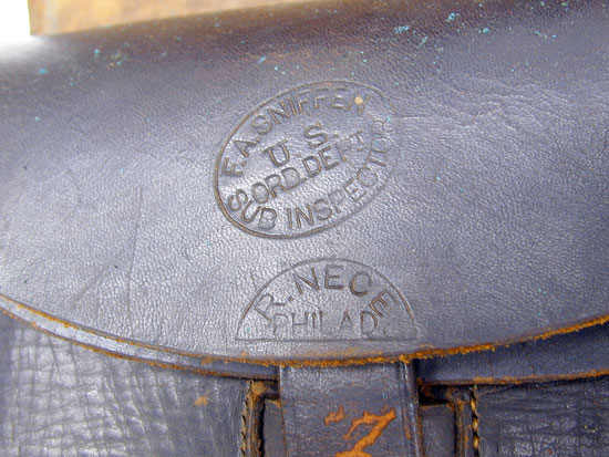 A Civil War Pattern July 1864 .58 Caliber Cartridge Box by Nece