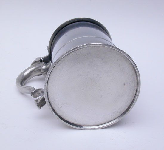 An Export Pewter Pint Tankard by Townsend & Compton