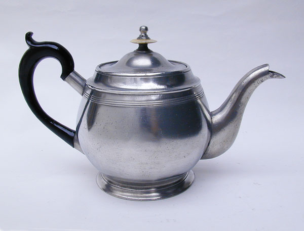An Unusual Edgar & Son Inverted Mold Export Teapot