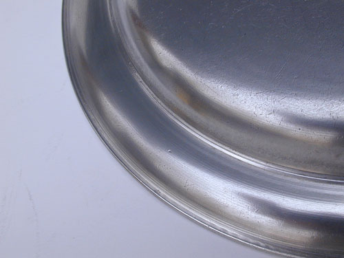 A Newport Pewter Plate by David Melville
