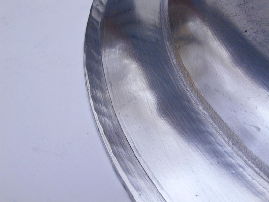 A Near Mint Pewter Plate by Love