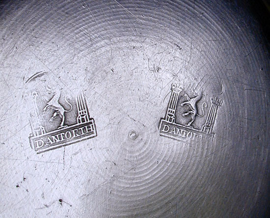 Middletown Plate Marked Joseph Danforth
