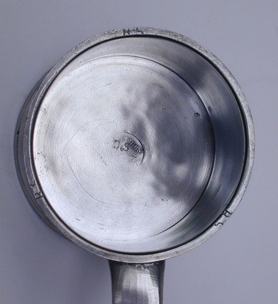 A Baltimore Quart Pewter Mug by Samuel Kilbourn