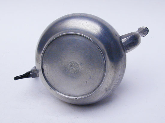 A New England Pear Form Teapot by J B Woodbury