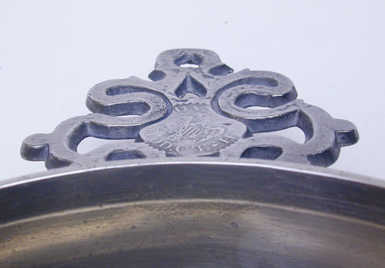 An Old English Handle Porringer by Josiah Danforth