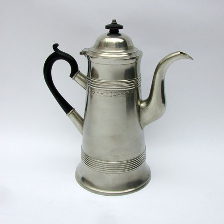 A Very Fine Lighthouse Coffee Pot by Israel Trask