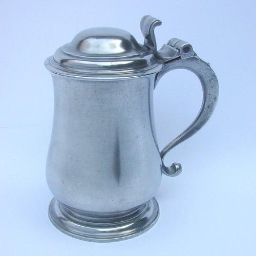 A Quart Tulip Export Tankard by TS