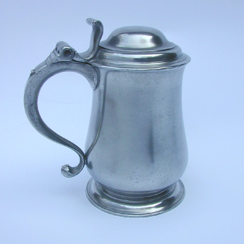 A Quart Tulip Export Tankard by TS