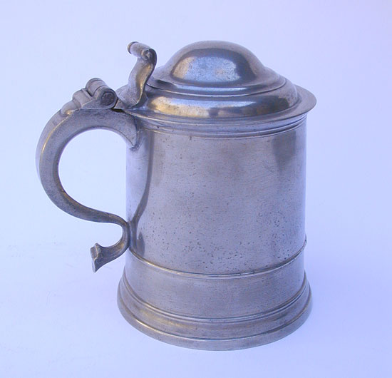 An Old English Wine Standard Quart Tankard by William Eddon