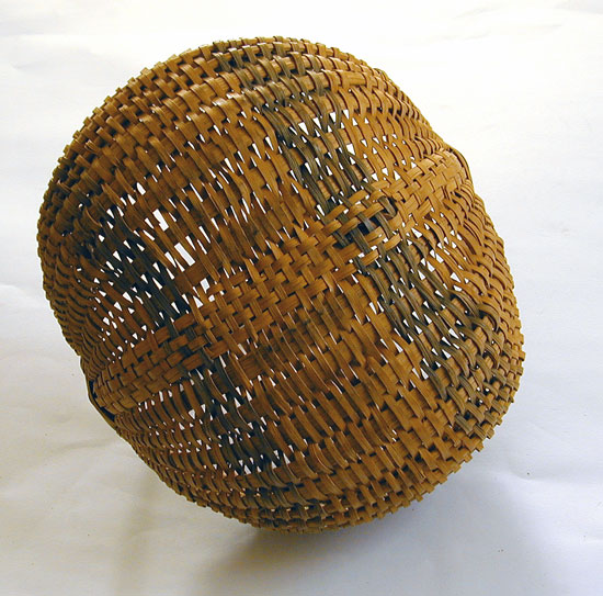 A Late 19th early 20th Century Buttocks Basket
