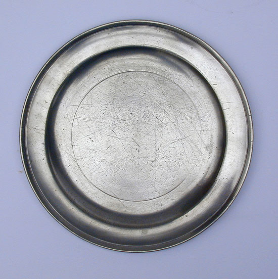 A Richard Austin Plate with Lamb & Dove Touch