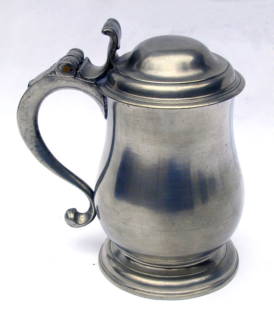 A Very Early Form Tulip Tankard by Edward Ubly