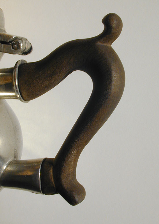 A Pear Shaped Teapot by Joseph Spackman