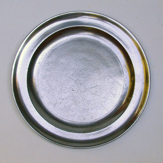 Pewter Plate by Thomas Badger