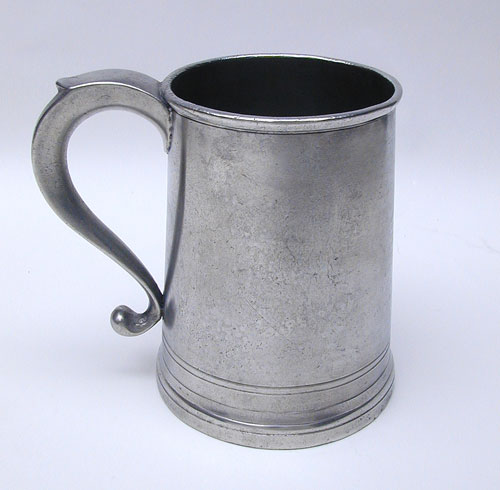  Pewter Quart Mug by Robert Palethorp, Jr. 