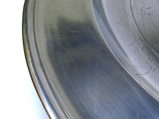 A Very Fine Boston Pewter Platter