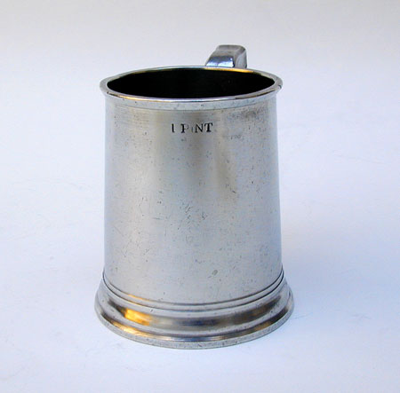 Pewter Pint Irish Pub Mug